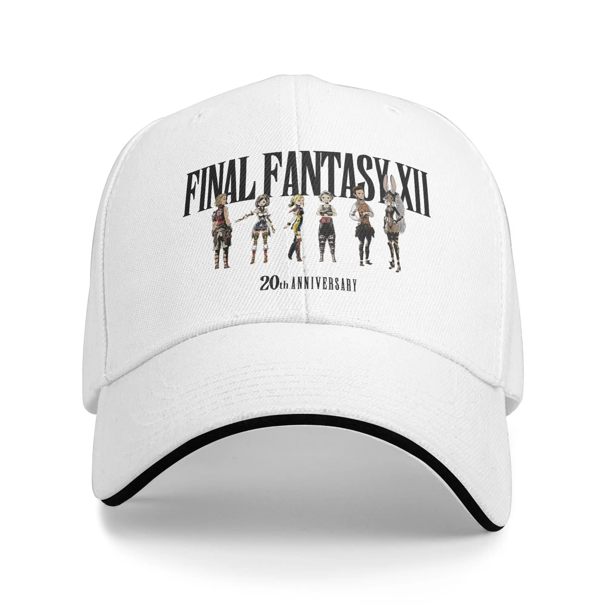 Бейсболка Sun Baseball Cap Final Fantasy Anniversary Collection FFXII Special Art, индивидуальный дизайн, хип-хоп кепки, дышащие, милые бейсболки