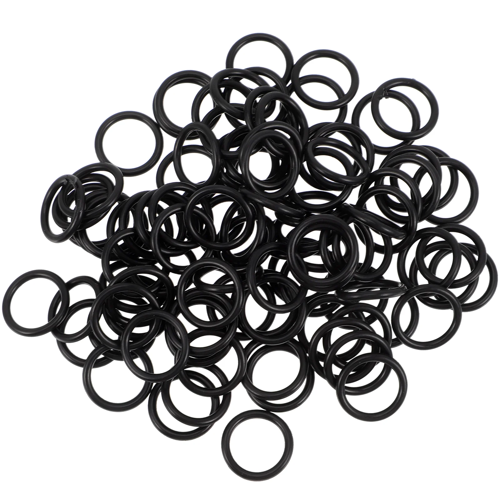 

100 Pcs Guitar Knob Accessories Modification Instrument Pickup Enhancement Rubber Sealing Gasket Rings Pats