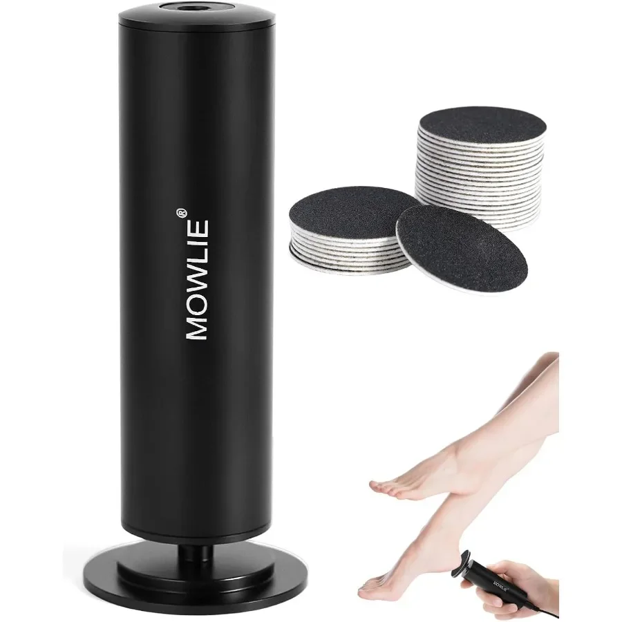 

Electric Foot Callus Remover with Speed Controller and 60pcs Replacement Sandpaper Disks for Effective Dead Dry Cracked Skin Ca