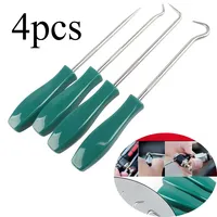 4Pcs 136.5mm Car Auto Vehicle Oil Seal Screwdrivers Set O-Ring Seal Gasket Puller Remover Pick Hooks Repair Tools for Car