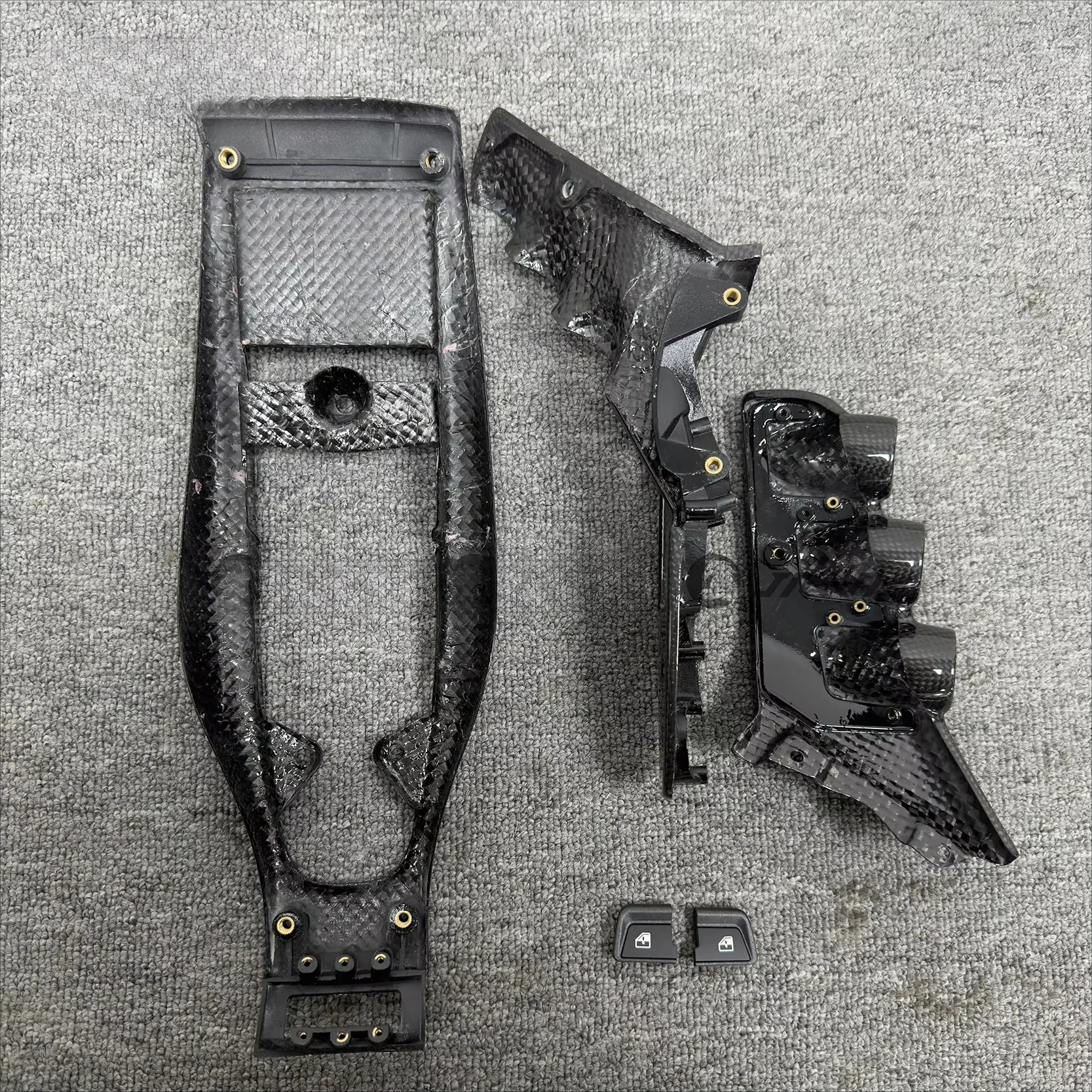 Fit for F458 Carbon Fiber Center Console and Racing Gear Shifter OEM 70003743