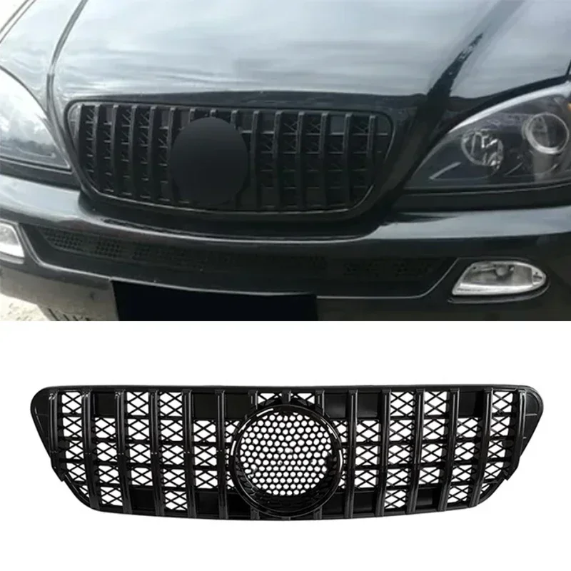 

New! Front Grille Grill For Mercedes Benz W163 ML-Class ML320 ML350 ML500 1998 1999 2000 2001 2002 2003 2004 Tuning Grills