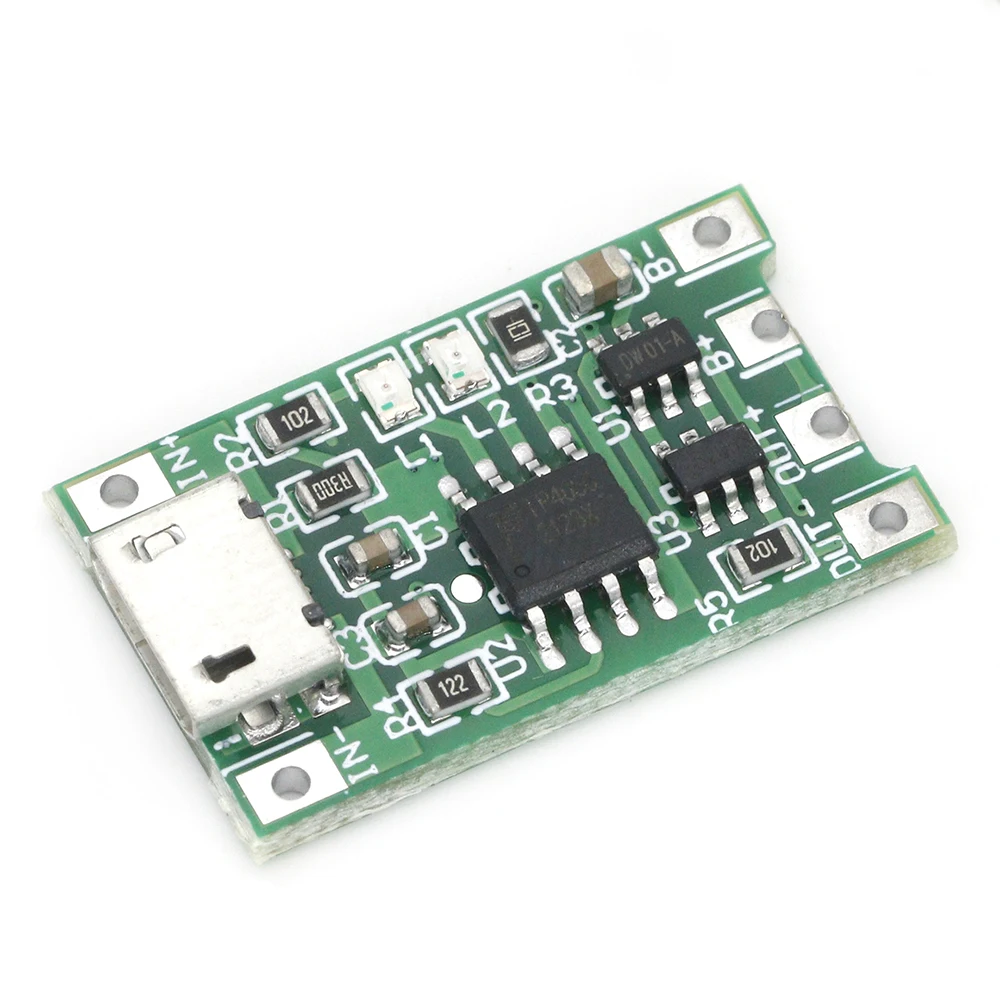 وحدة شحن بالطاقة الشمسية 3.6 فولت 3.7 فولت 4.2 فولت حامي الشحن لبطارية ليثيوم 18650