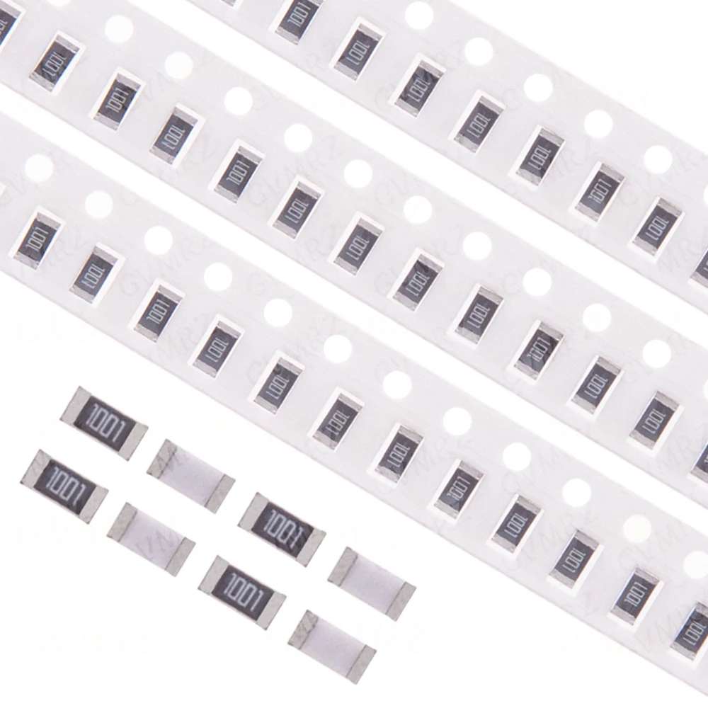 100pcs 1206 1%  0 ohm ~ 10M ohm 4.7K 10K 47K 100K 0 10 470 ohm percenta  SMD hip resistor 0 10R 100R 220R 330R 470R 1K