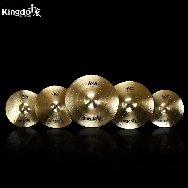 Picture 4: B20 JAZZ KINGD Cymbal Set For Drum Set Professional Handmade Bronze Percussion Instrument For Jazz Stage Training