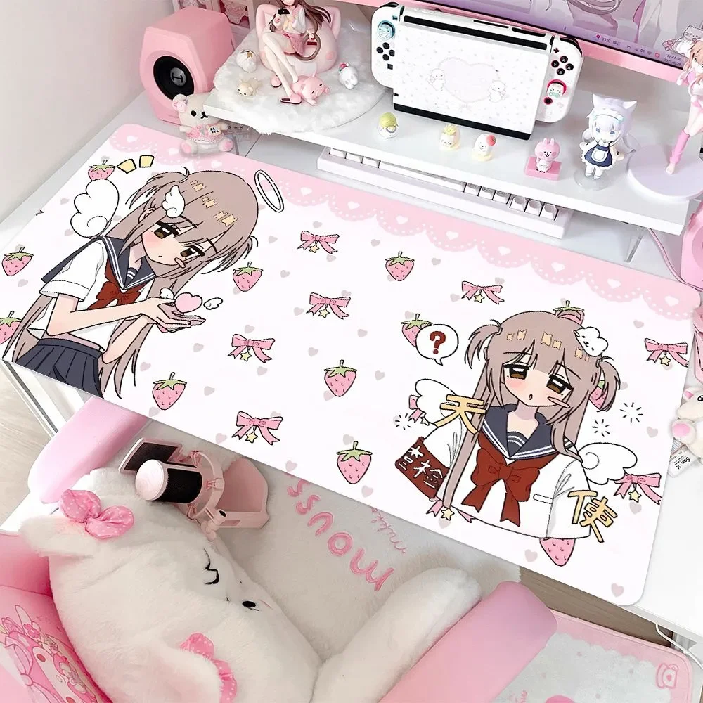 Super Cute Angel Girl Mouse Pa - Gaming Accessories For Pc Setup 评论和价格