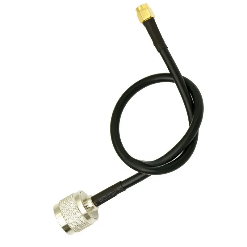N Male To SMA Pure Copper RF Jumper Cable RG58 50‑Ohm Antenna Extension Coaxial Adapter Pigtail Wire
