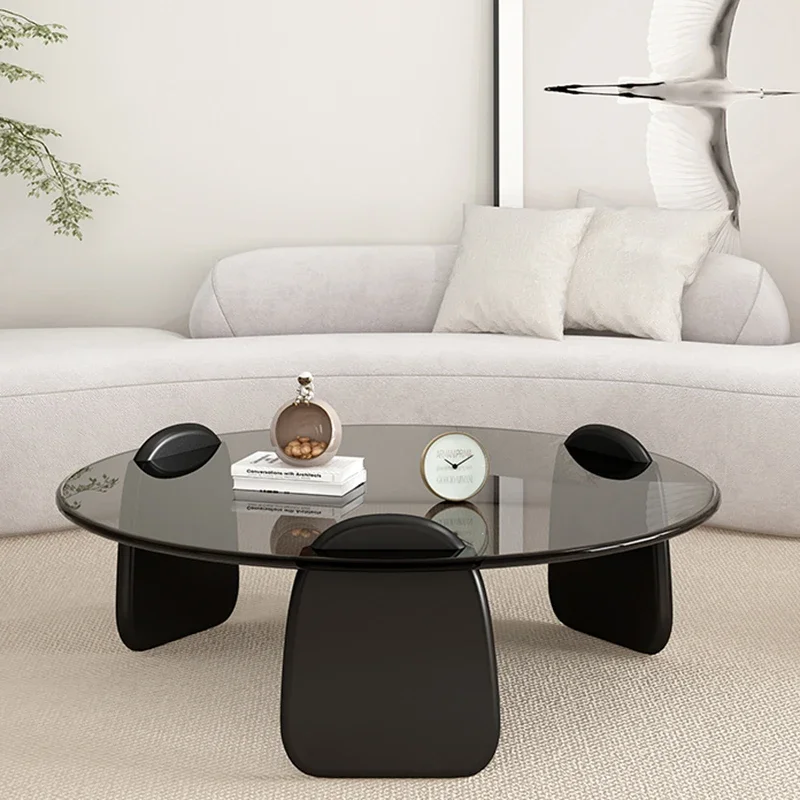 Garden Night Coffee Tables Modern Living Room Auxiliary Neat Round Coffee Tables Middle Industrial Mesas Redondas Furniture