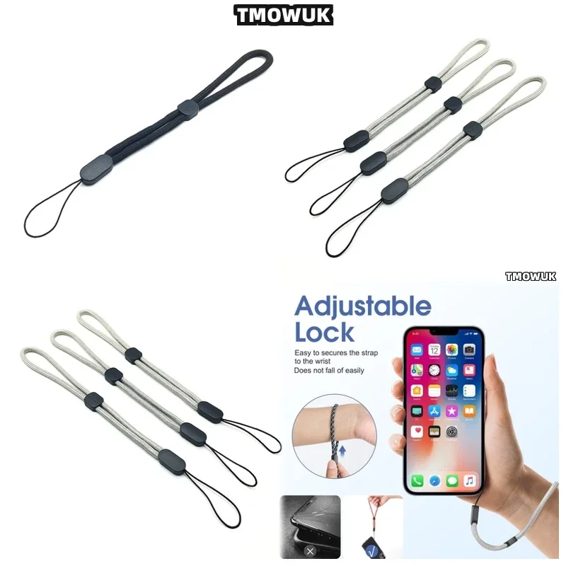 

For IPhone Samsung Huawei Xiaomi OPPO Vivo - Anti - Lost Nylon Lanyard Hand Strap Adjustable Wrist