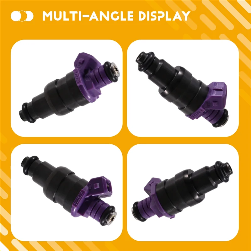 

X39A-4-Piece Fuel Injector Kit 7700874112 8200603801 For Renault Clio Kangoo Twingo 1.2 Replacement Parts