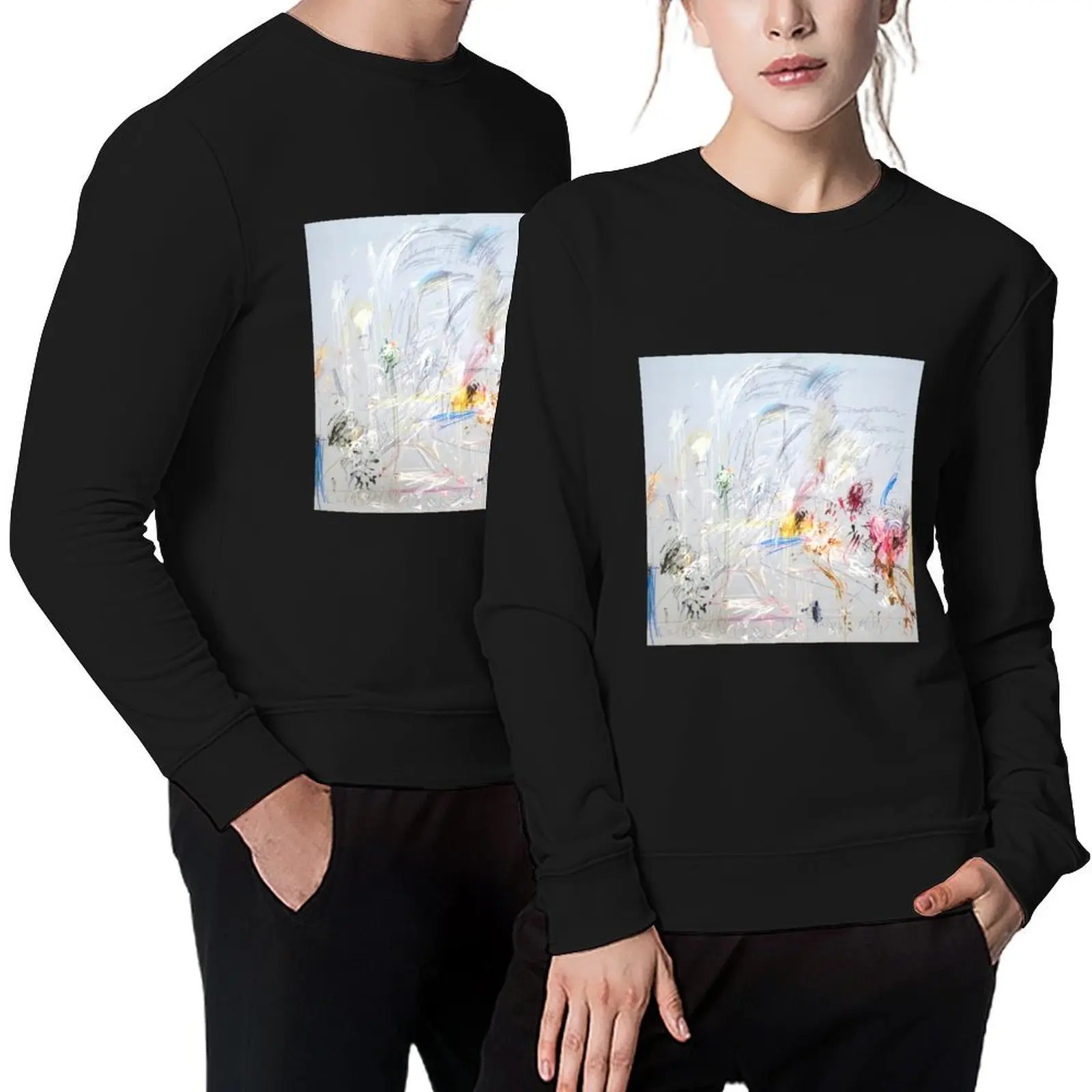 

Cy Twombly, abstract expressionism, artwork. Pullover men's coat blouse male clothes autumn clothes pullover