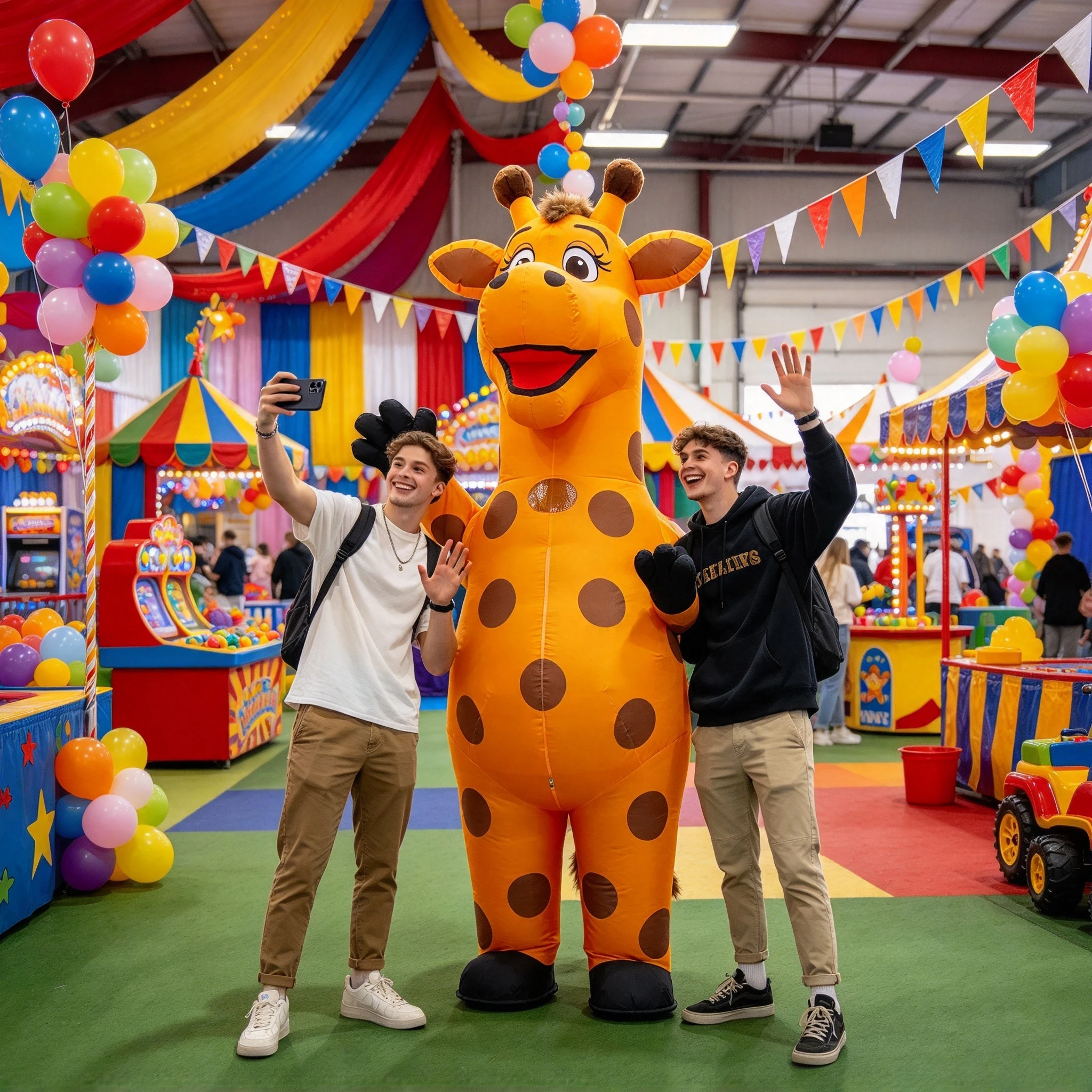 SAYGO Nieuw Giraffe Opblaasbaa - Event & Party Supply Photos recensie en prijs