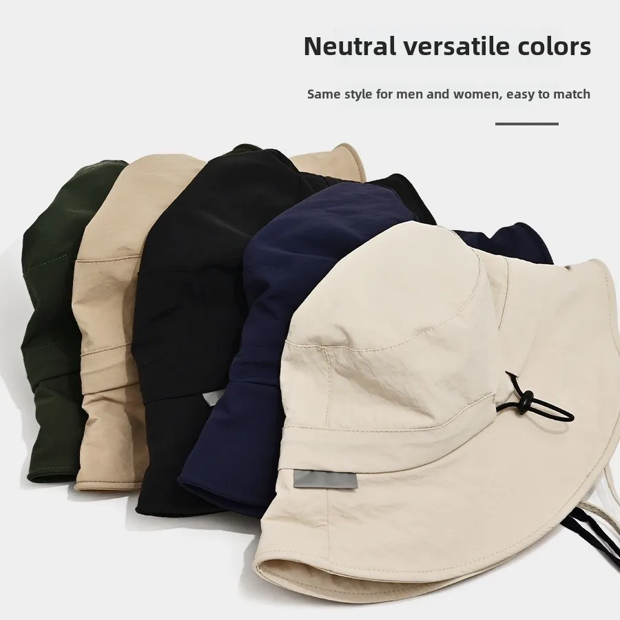 Summer Waterproof Quick-drying Fisherman's Hat Men and Women Outdoor Fishing Camping Mountaineering Hat Sun Protection Hat - Image 2