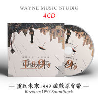 Between Rain Curtain era re-released | Back to the Future 1999 game soundtrack set BGM background music CD disc