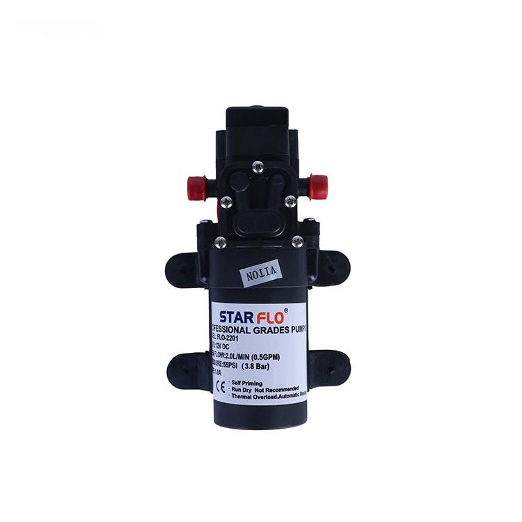 12V/24v miniature electric self-priming booster diaphragm pump 2-3kg pressure spray system water pump