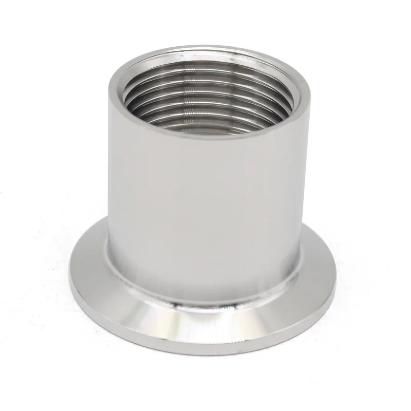 1/2 "-2" (DN8-DN50) BSPT Фитинг с внутренней резьбой SS304/SS316L Переходник с тройным зажимом из нержавеющей стали санитарного класса