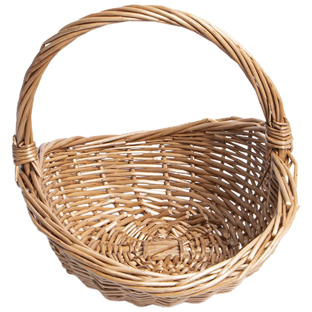 

Wear-resistant Egg Basket Food Multi-function Storage Picnic Portable Fruit Household