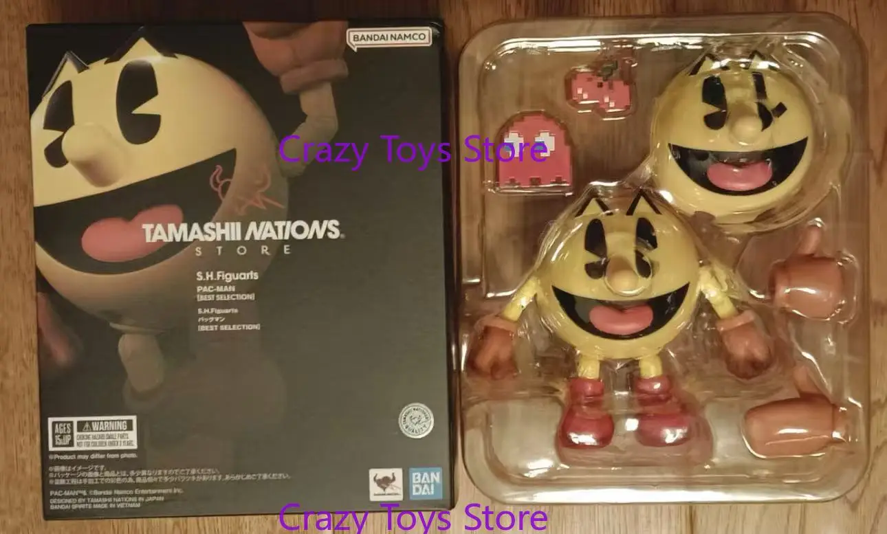 

В наличии Bandai S.H.Figuarts SHF PAC MAN ЛУЧШЕЕ ВЫБОР Аниме Полная сборка Фигурка Модель Наборы Игрушка в подарок для детей