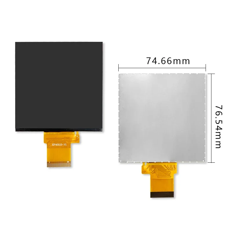 

4.0 inch TFT LCD Display 480X480 Resolution ST7701 Driver HD Square Screen RGB Interface 40Pin