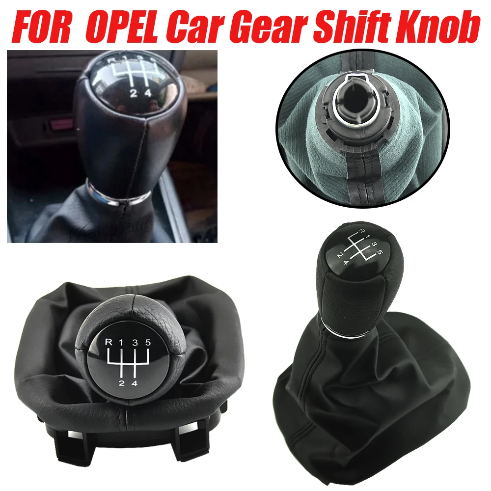 

Fit For Seat Toledo II MK2 1998-2005 Car Gear Shift Knob Head 5/6 Speed gear shift lever stick with Gaitor Boot Cover