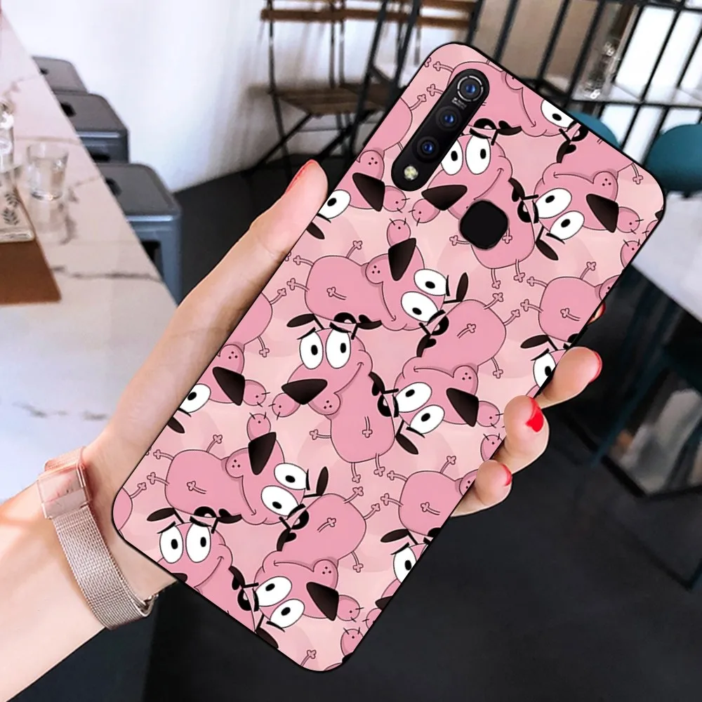 Dog-Courage-The-Cowardly Phone Case For Huawei Y9 6 7 5 Prime Enjoy 7s 7 8 plus 7a 9e 9plus 8E Lite Psmart Shell