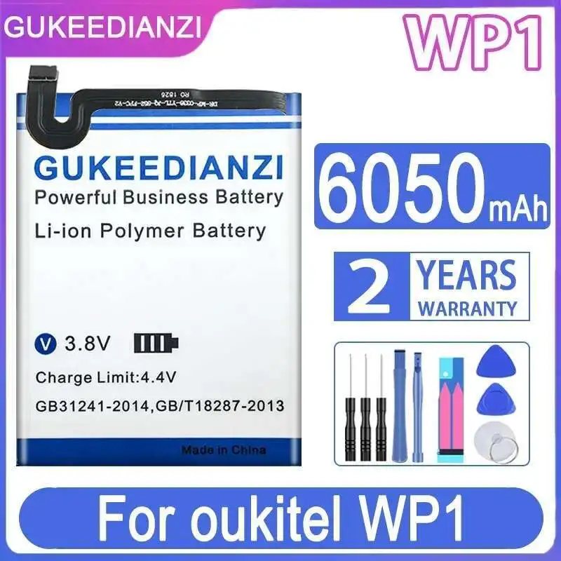 

Для Oukitel WP1 Экологически чистый аккумулятор мобильного телефона Надежная мощность 6050 мАч