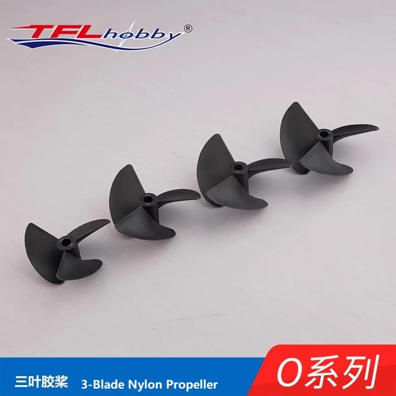 TFL O Series 4.76mm 3-Blade Plastic Nylon CCW Positive Propeller for RC Electric Boat