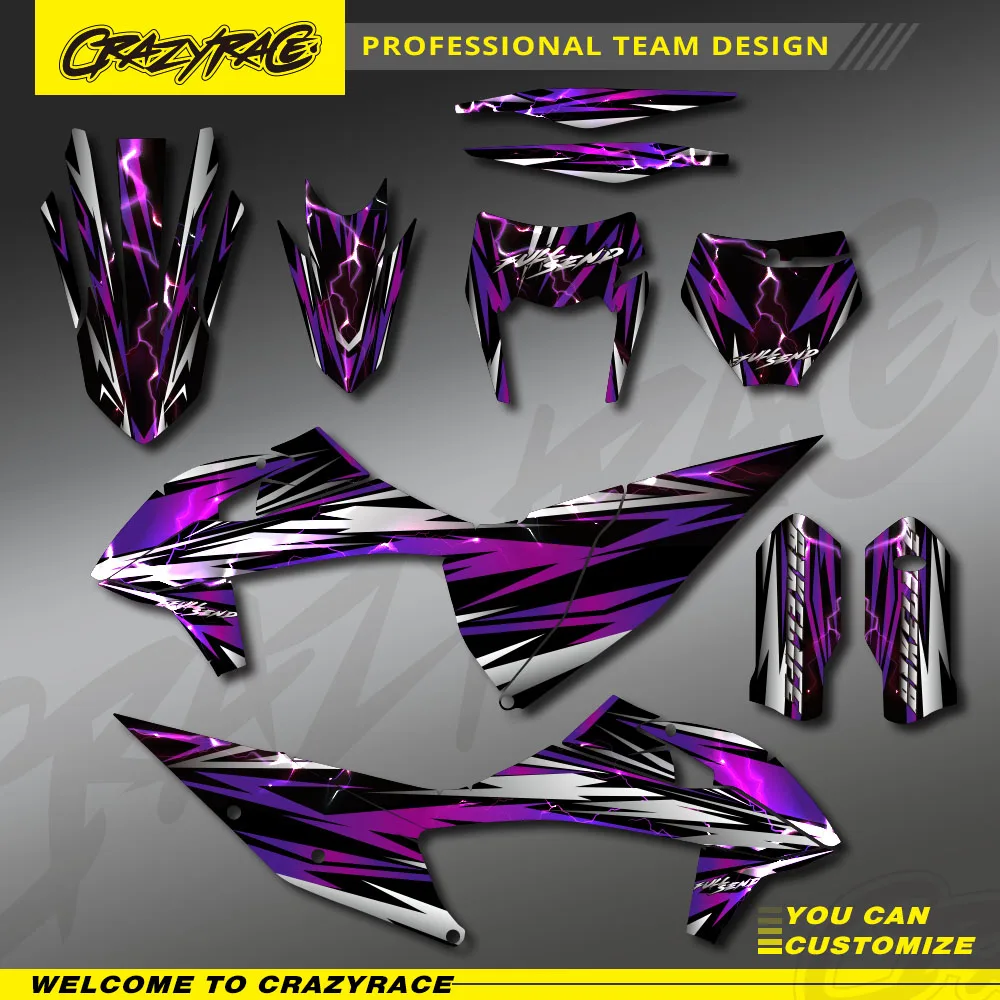 

Motorcycle Stickers For KTM 125 250 350 450 500 525 SX SXF 2019 -2021 EXC XC XCW 2020 -2022 Background Graphics Decals Custom