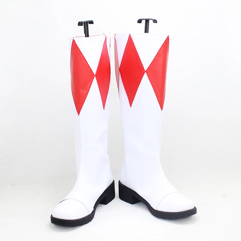 Kyoryu Sentai Zyuranger Tyrannosaurus Tyranno Ranger تأثيري أحذية أحذية رجل امرأة كرنفال Geki الأحمر الحارس الأحذية