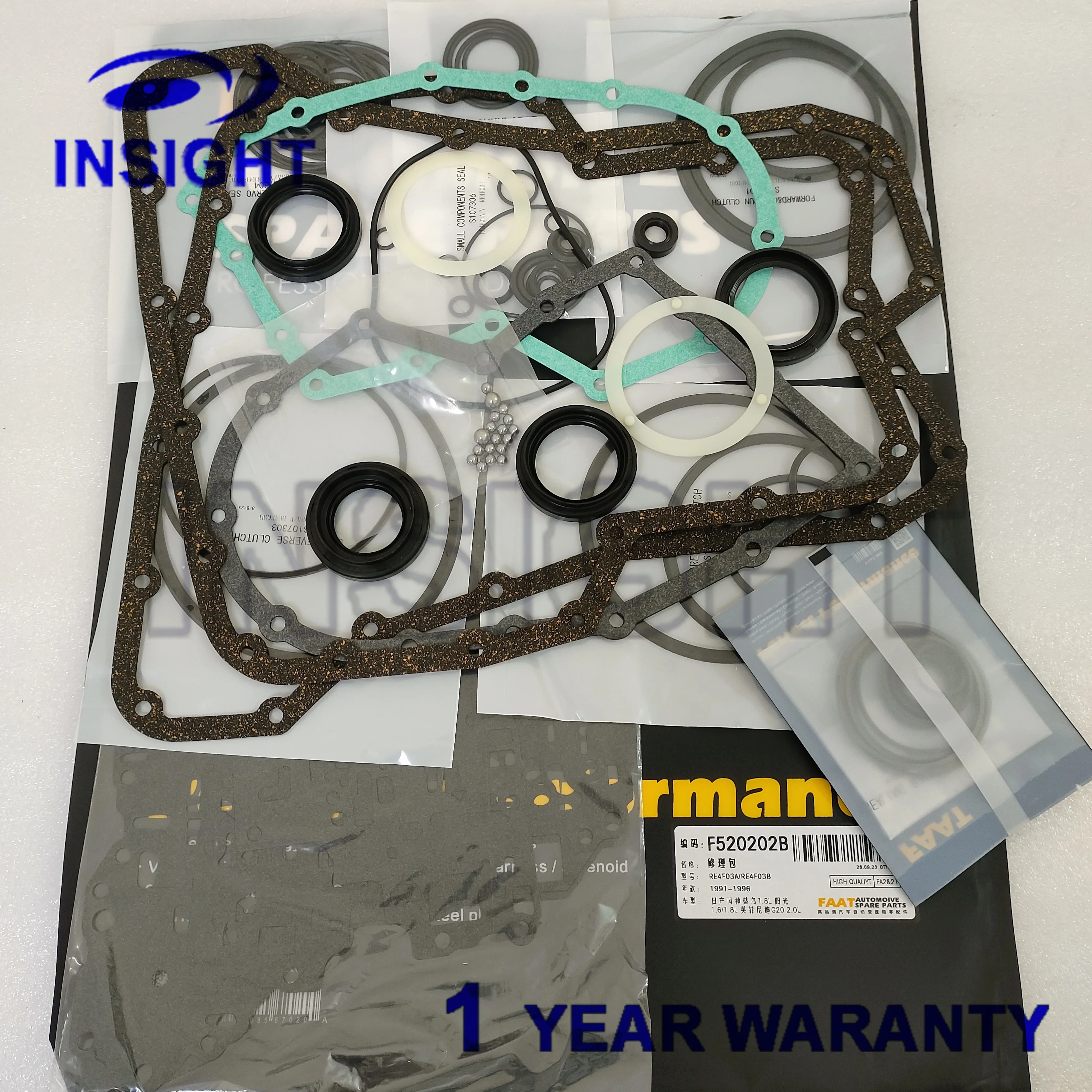 

Sealing Rings Kit Gasket RE4F03A RE4F03B RE4F03V For Nissan Automatic Transmission