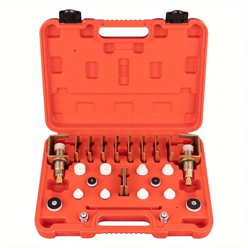 Universal A/C Leak Testing Detector Tool / Flush Fitting Adapter Kit ( Fit for 98% Vehicles ) for A/C System Repair Tool