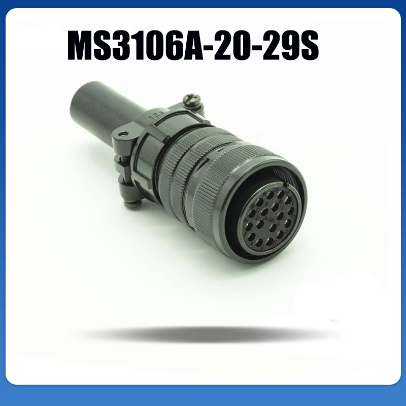 MS5015 MS3106A 20-29S MS3102A 20-29P 17 Core 17Pin 17P 20-29 US  Military Standard Aviation Plug Connector