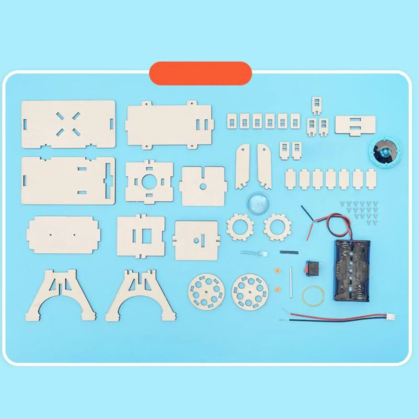 Wooden Science Projector Kit Hands-On Toy Learning Activities for Students Kids Girls Ages 7-14 Classroom Home School