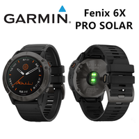 Garmin Fenix 6X Pro Solar GPS Outdoor Optical Heart Rate Monitoring Sport Watch Supports Multi Language Switching 95% Brand New