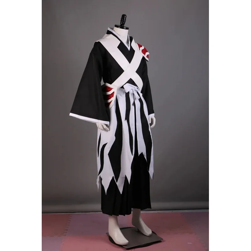 Bleach Anime TYBW Ichigo Bankai Robe Cosplay، مجموعة أزياء كاملة لحرب الدم لمدة ألف عام مع دعامة شعر مستعار jk؛ 6