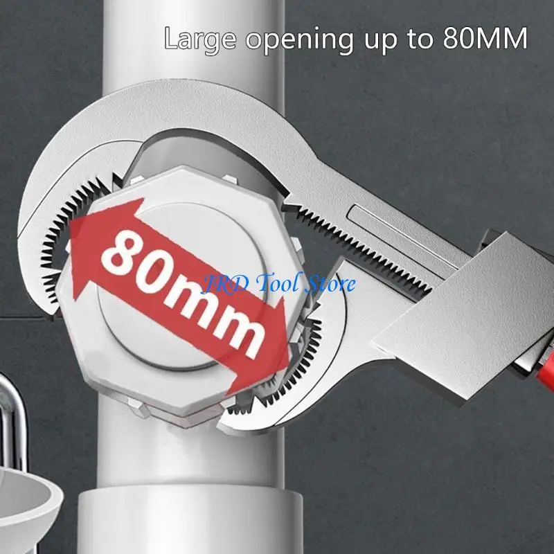 

A2UD Sink Faucet Wrench Plumbing Repair Tool Handle Double Head Wrench Spanner Tool Installer Wrench Set for Bathroom