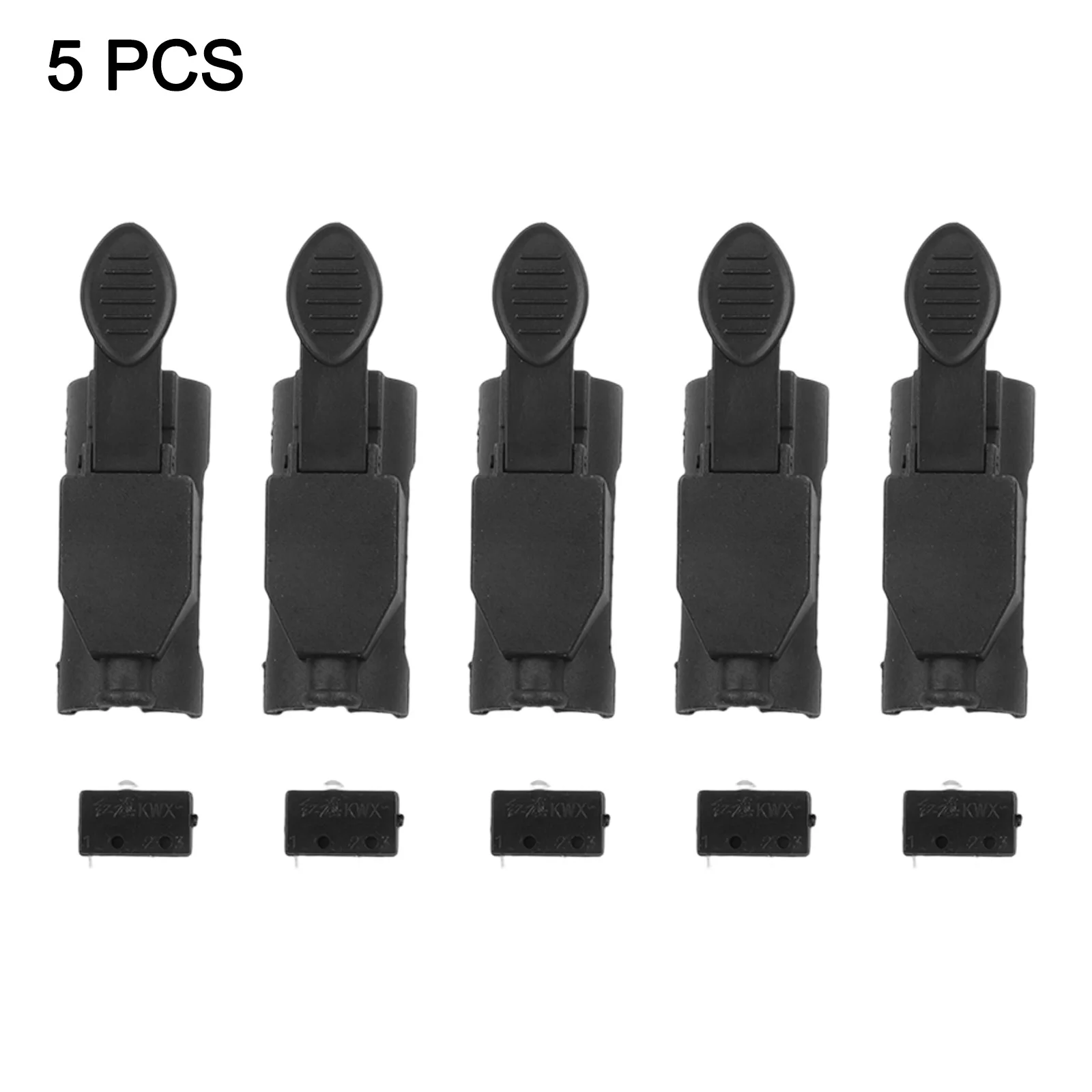 5Pcs Switch Set Welding Switch ABS Material Construction Long for service Life Practical Replacement Parts For TIG Welding