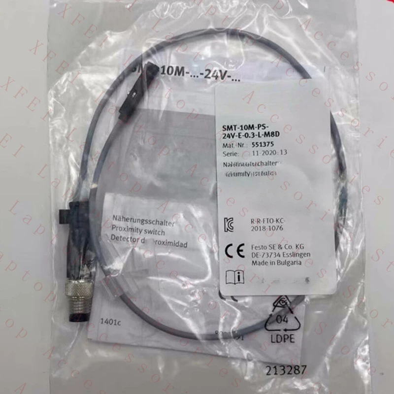 

D 1PC FOR FESTO SMT-10M-PS-24V -E-0.3-L-M8D 551375 Magnetic Switch New