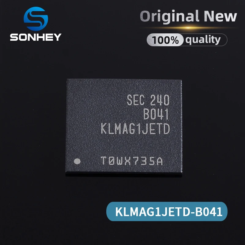 (5-10piece) 100% New Original KLMAG1JETD-B041 KLMAG1JETD B041 BGA EMMC Memory IC chip