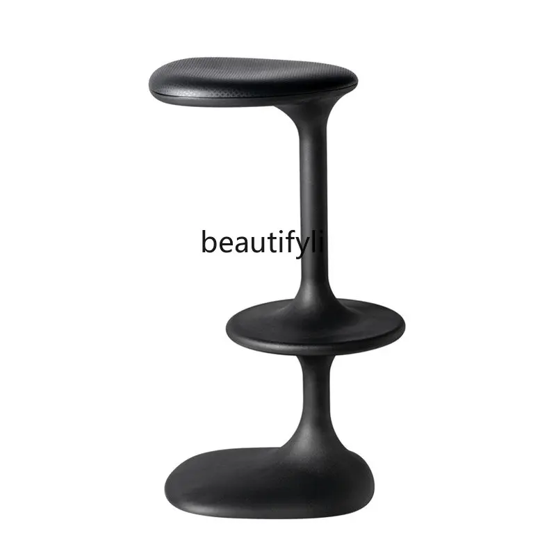 

LBX Special-Shaped High Stool Outdoor FRP Three Sections Fishbone Bar Stool Hotel