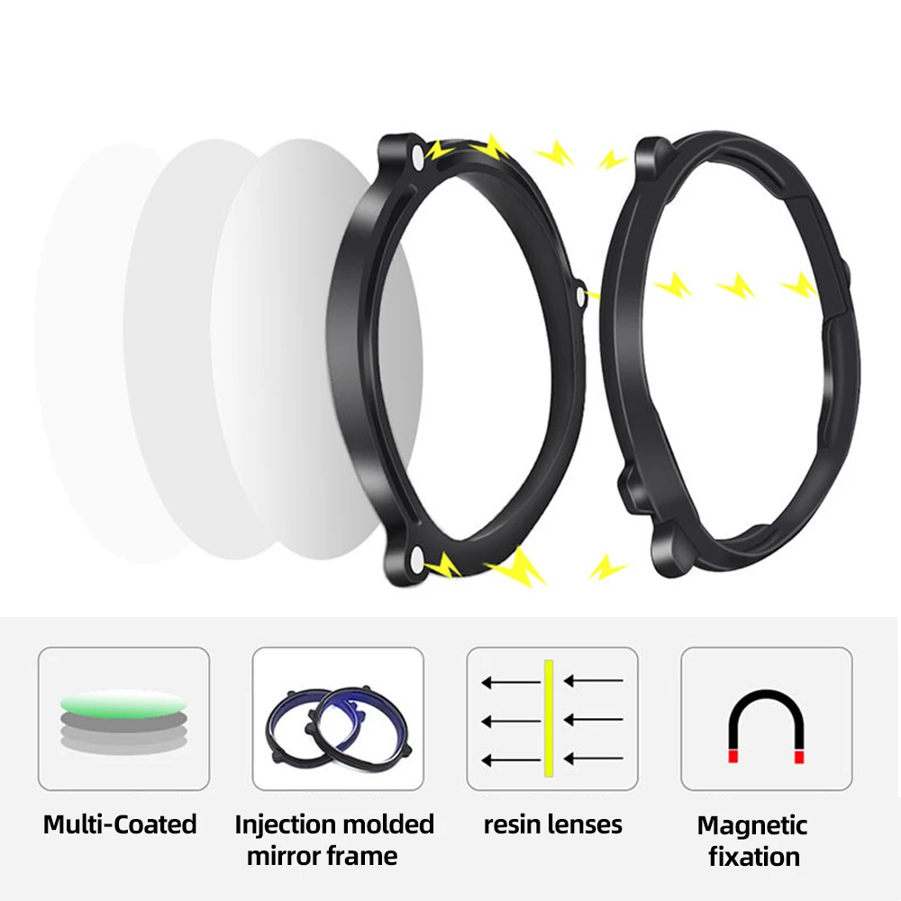 For  VR Meta/Oculus Quest 3 Magnetic Myopia Glasses Lens Quest 3 Accessories