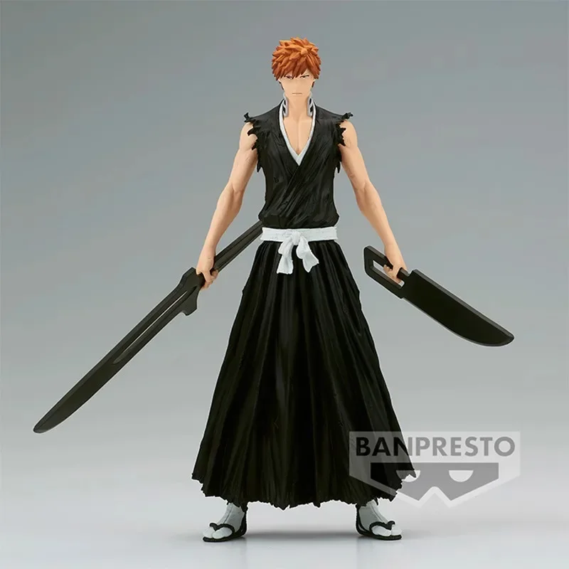 Bandai Original SOLID AND SOULS Ishida Uryuu Kurosaki Ichigo Anime Action Figures Toys for Boys Girls Kids Gift