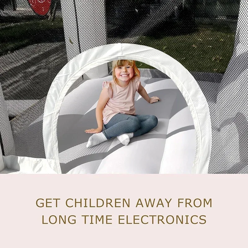 Opblaasbaar springhuis met ballenbad en glijbaan Kids Birthday Party Game Gift Jumper Kinderen Springen Springkastelen Oxford