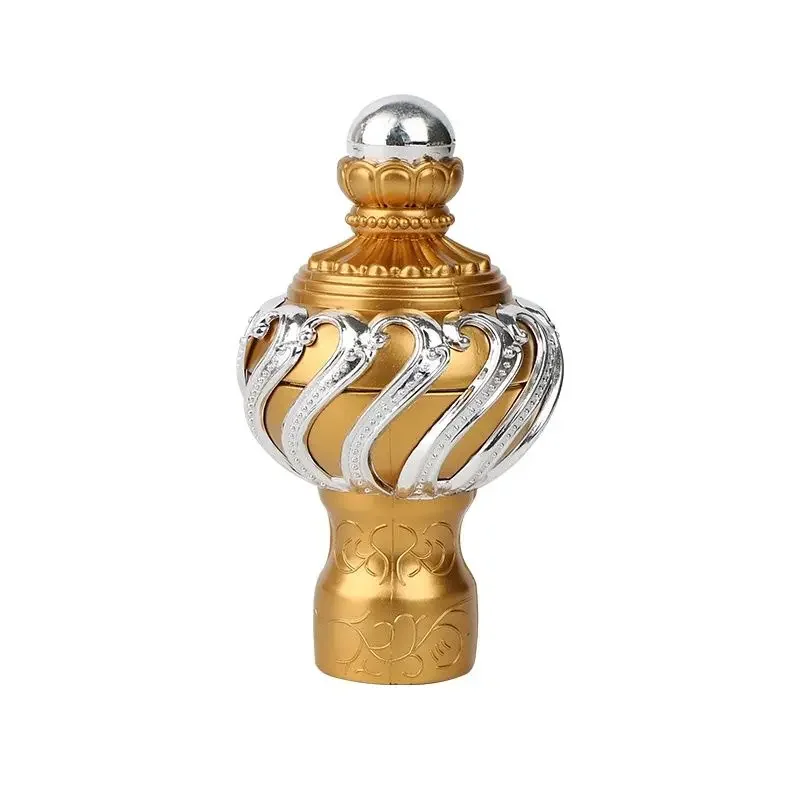 1pcs European Roman Rod Decorative Head, Sealing Plug, Curtain Rod Accessories