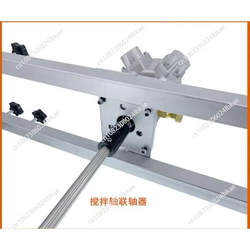 New Pneumatic 1 Ton Air Agitator IBC Tank Mixer Machine 1000L Commercial Barrel Drum Stirrer With Support Hanger Vertical H003