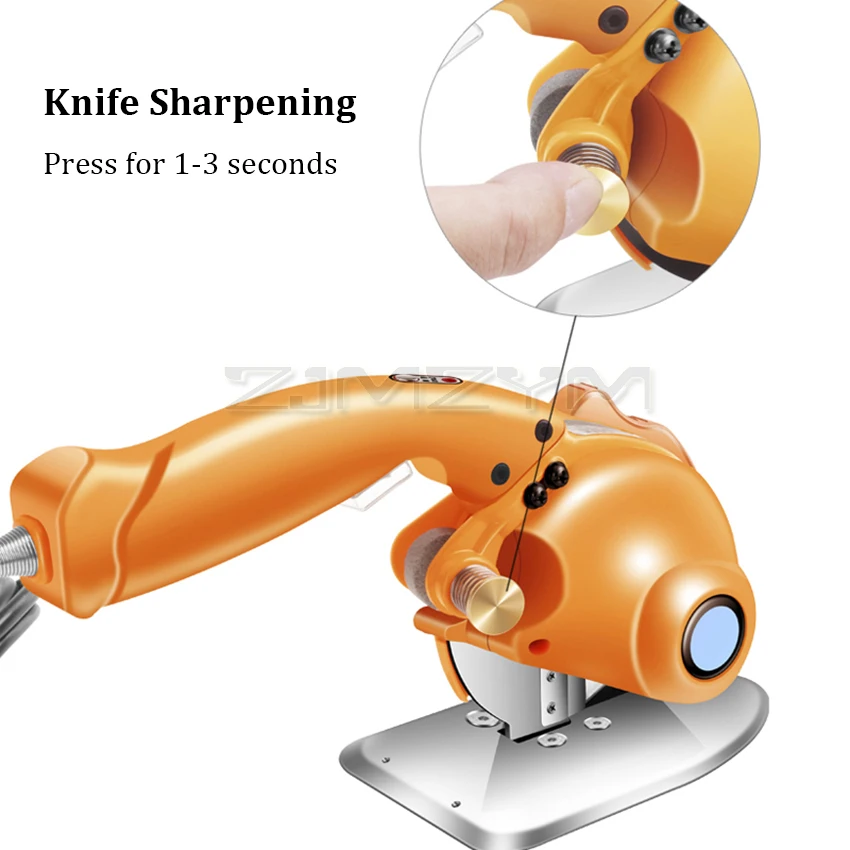 Industrial Electric Scissors Handheld Round Blade 110V-220V Cutting Cloth Machine Silent Servo Direct Drive Electric Round Knife