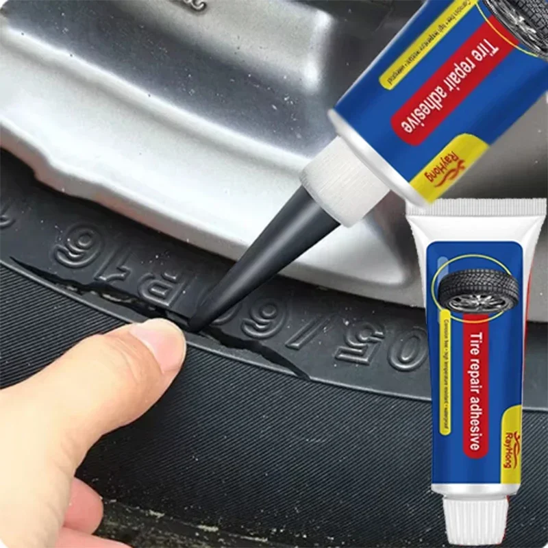 Tire Repair Black Glue Liquid Strong Rubber Car Instant Strong Tools Wear-resistant Non-corrosive Instant Bond Repair Adhesive