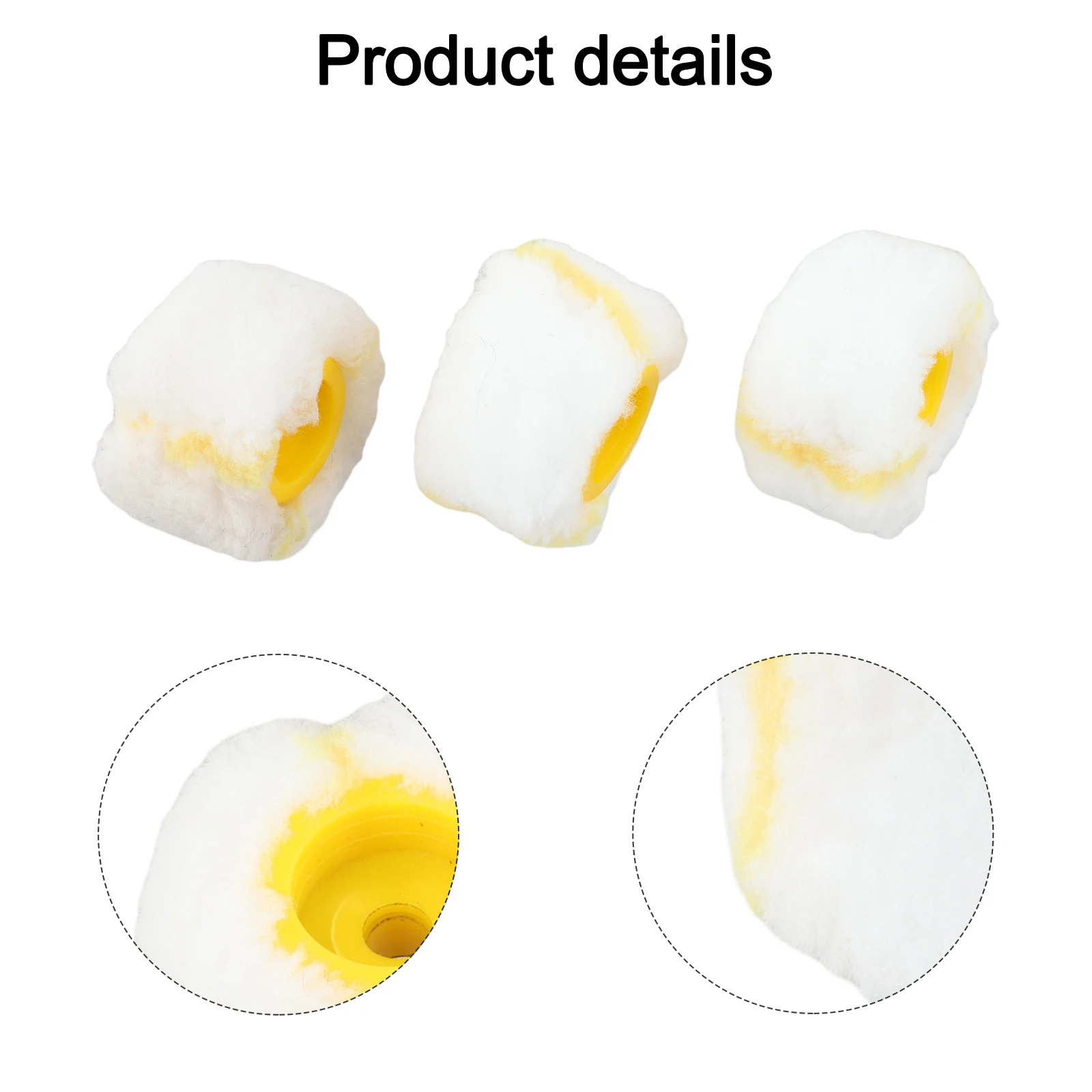 Complete Painting Kit Pipe Paint Roller Two Sets Of Covers Included For DIY Projects Professional Paint Roller Kit