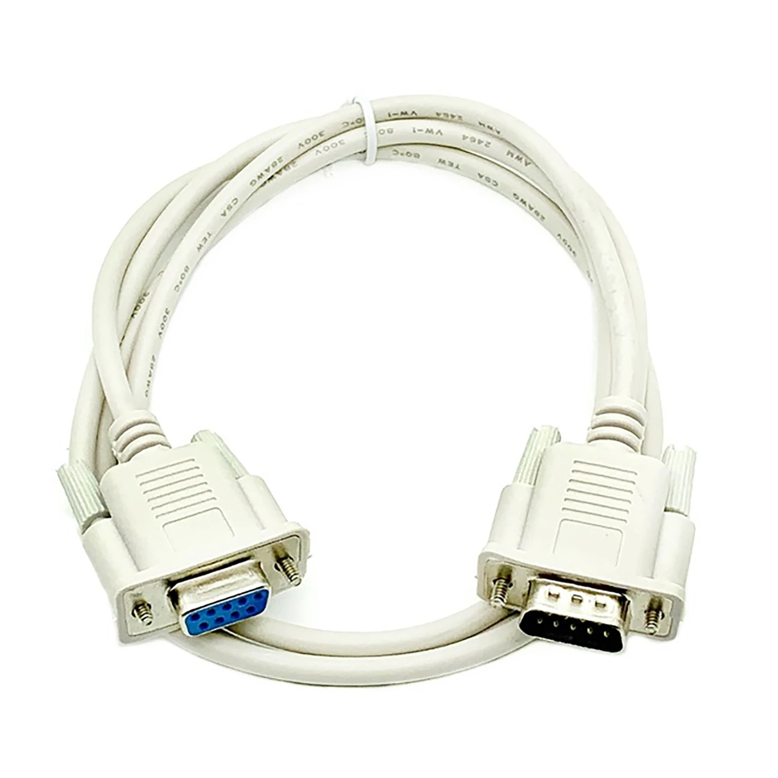 

DB9 Serial Cable 9Pin RS-232 Male to Female M/F PC Converter Serial Extension Cable 9Pin Adapter Cable 4.5m