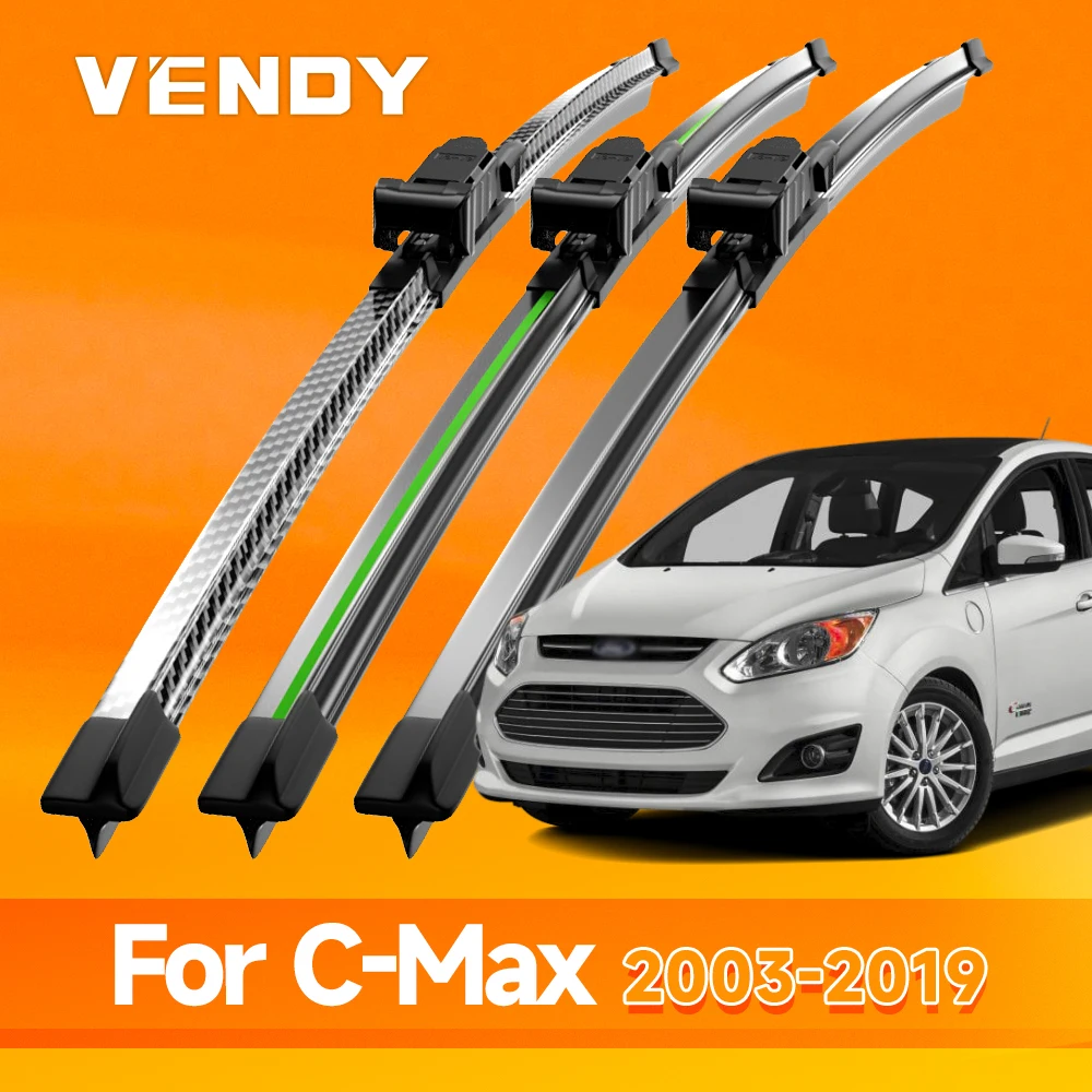 

2x For Ford C-Max CMax C Max 2003-2019 Front Windshield Wiper Blades Windscreen Window Accessories 2005 2009 2010 2013 2017 2018